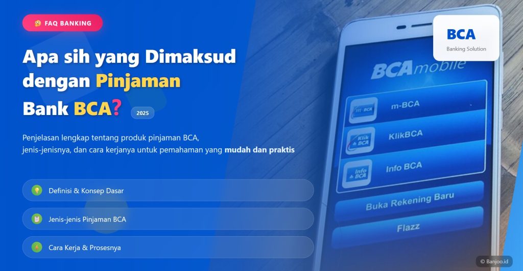 Apa sih yang Dimaksud dengan Pinjaman Bank BCA