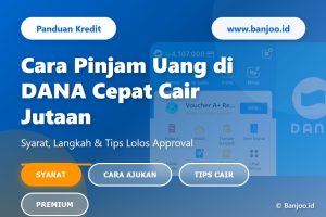 Cara Pinjam Uang di DANA, Syarat, Langkah & Tips Cepat Cair Jutaan