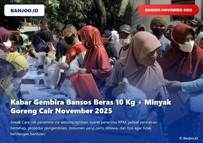 Cara Cek Penerima Bansos Beras November 2025, Catat Jadwal Pencairannya!