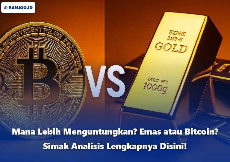 Emas vs Bitcoin, Mana Investasi Terbaik, Analisis Lengkap, Return, Risiko & Tips