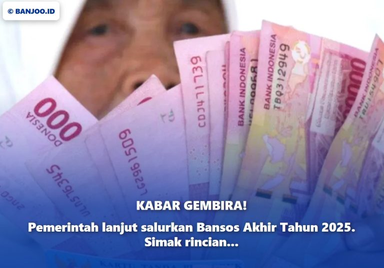 Update terkini penyaluran Bansos Akhir Tahun 2025: BPNT Rp600 ribu, BLT Kesra Rp900 ribu, dan beras 20 kg masih cair!