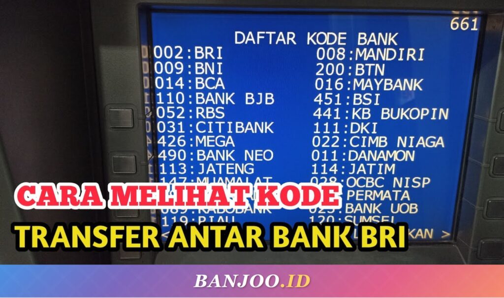Apa Itu Kode Transfer Bank?