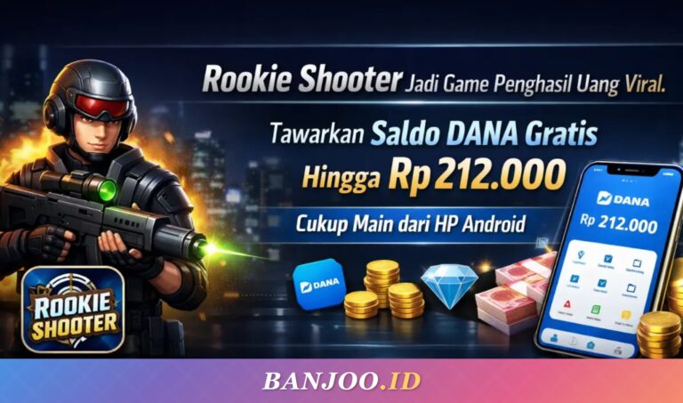 Game Rookie Shooter Penghasil Uang, Begini Faktanya dan Panduan Lengkap Withdraw ke DANA