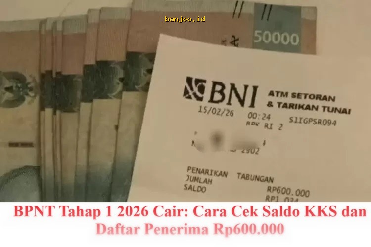 Cara Mudah Cek Saldo KKS dan Daftar Penerima BPNT Tahap 1 2026 Cair Rp600.000!