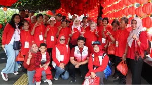 PPAPP DKI Jakarta Ajak 60 Lansia Rayakan Imlek 2026 di Bundaran HI