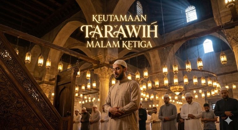 Fadhilah Sholat Tarawih Malam Ketiga: Allah Mengampuni Dosa
