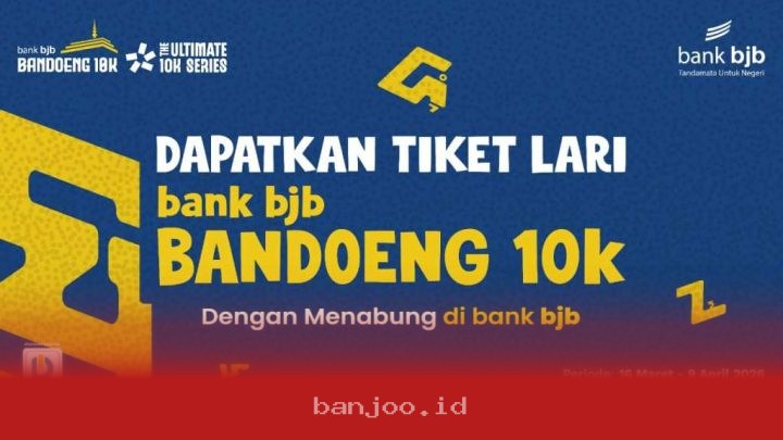 bank bjb Hadirkan Kemudahan Akses Bandung 10K dengan Promo Menabung Jadi Tiket Lari Gratis