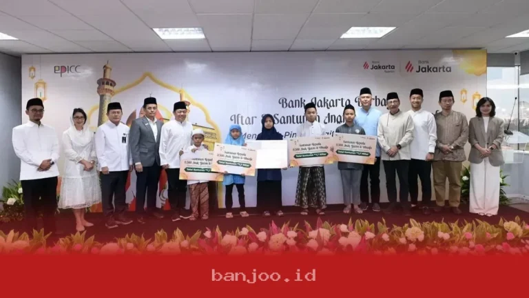 Bank Jakarta Salurkan Bantuan untuk 8.500 Anak Yatim dan Duafa, Sebar Berkah Ramadan serta Siapkan Posko Mudik Gratis