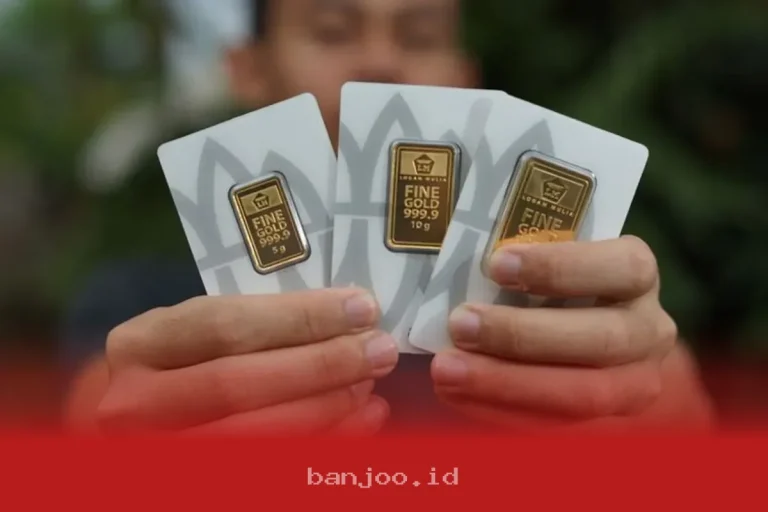 Emas Antam Mengalami Kenaikan Harga Sebesar Rp7 Ribu per Gram Hari Ini
