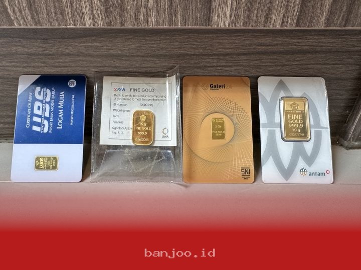 Harga Emas UBS dan Galeri 24 di Pegadaian Mengalami Penurunan, Simak Rincian Terbarunya Sampai Akhir Tahun Ini