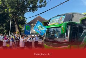 Peserta Program Mudik Nanobank Syariah Diangkut ke Wilayah Jawa dan Sumatra Sebanyak 500 Orang