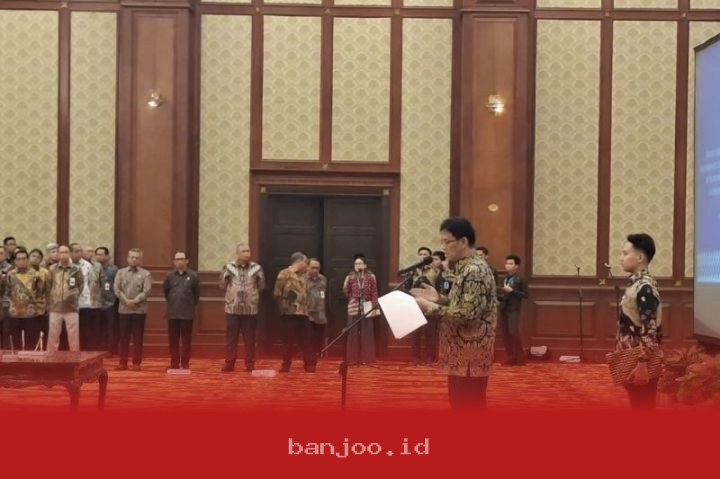 Purbaya Resmikan Jabatan 44 Pejabat Eselon II di Kementerian Keuangan Republik Indonesia