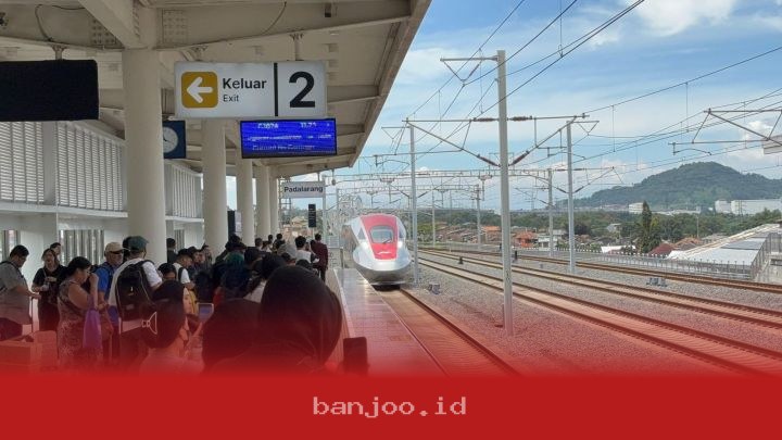 Ribu Tiket Whoosh Terjual Habis Selama Periode Angkutan Lebaran 13 sampai 30 Maret