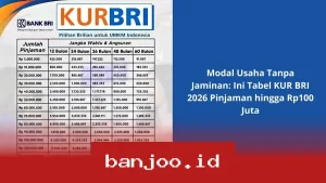 Simulasi Pinjaman KUR BRI Maret 2026 Tanpa Jaminan Hingga Rp100 Juta untuk Pengembangan UMKM
