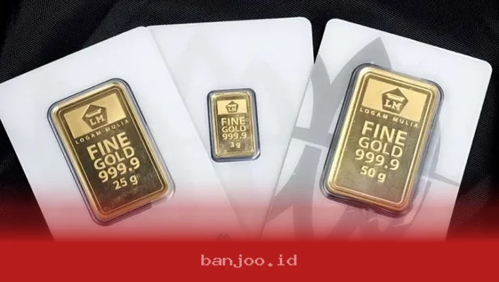 Emas Antam Mengalami Kenaikan Harga Sebesar Rp20.000 Pada Sabtu 25 April 2026
