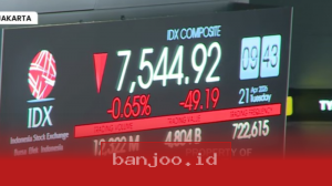 Indeks IHSG Turun ke Level 7.542 Dipicu oleh Beberapa Faktor Ini