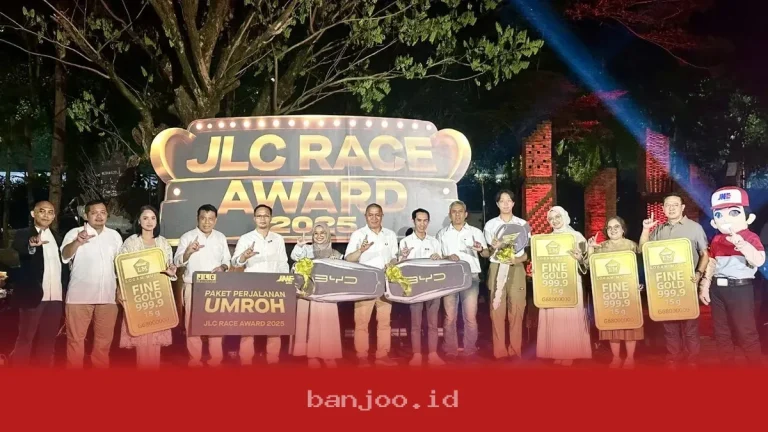 JLC Race Award 2025 Gelar Malam Apresiasi JNE untuk UKM Sukses Indonesia