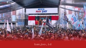 Perayaan May Day Dihiasi Harapan Buruh pada Kepemimpinan Prabowo Menuju Kemajuan Bangsa Indonesia Tahun 2024 Ini