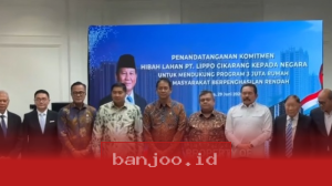 Lippo Group Serahkan 30 Hektare Tanah kepada Pemerintah sebagai Hibah