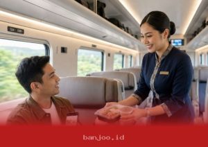 Pesan Makanan di Kereta Api dengan HP, Diantar Langsung ke Kursi Tanpa Ribet