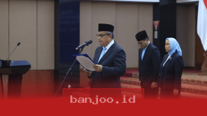 Gubernur BI Resmi Lantik 12 Pejabat Baru di Kantor Pusat dan Perwakilan Bank Indonesia