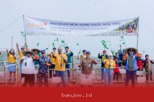 Linknet Dukung Rehabilitasi Ekosistem Pesisir Serang Melalui Penanaman Lebih dari 5.000 Bibit Mangrove