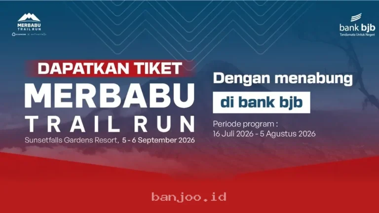 bank bjb Hadirkan Promo Eksklusif 100 Tiket Merbabu Trail Run Edisi Spesial Akhir Tahun