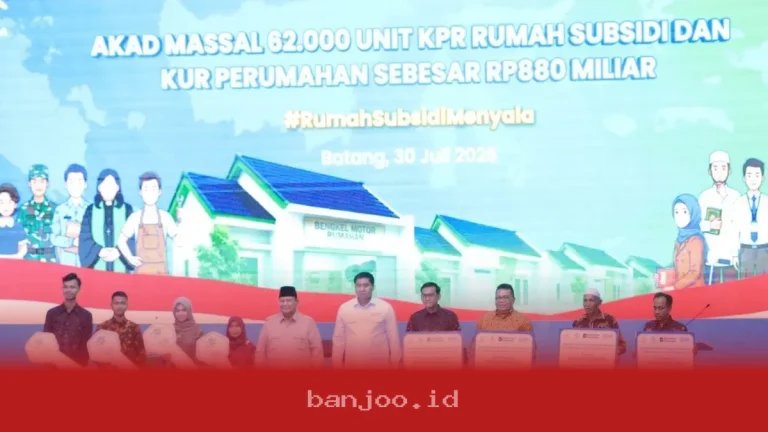 BNI Gelar Akad Massal untuk 62.710 Unit KPR Rumah Subsidi Secara Serentak