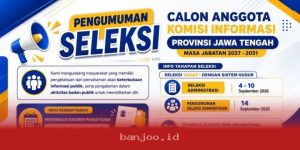 Penerimaan Anggota Komisi Informasi Provinsi Jawa Tengah 2024, Simak Persyaratan Lengkapnya Disini