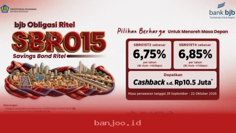 SBR015 Resmi Diluncurkan, bank bjb Beri Kemudahan Investasi SBN Ritel untuk Masyarakat Umum
